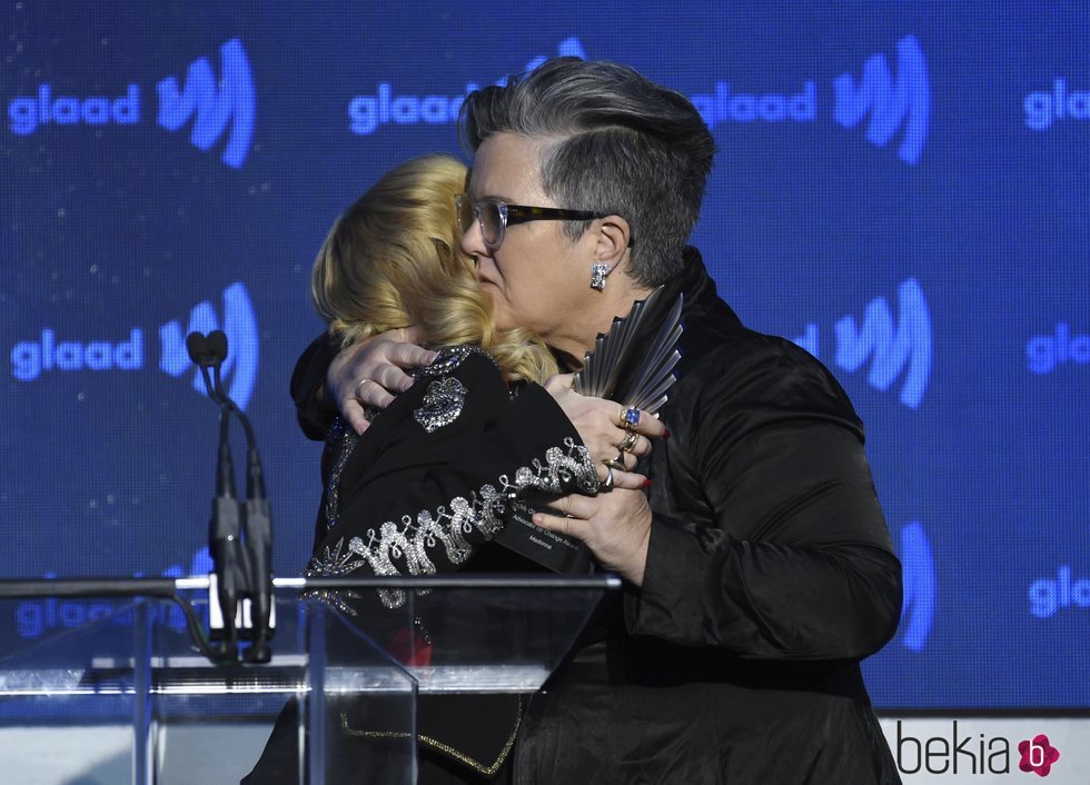 Madonna y Rosie O'Donnell en los GLAAD Media Awards 2019