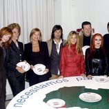 Belinda Washington, Pitita Ridruejo, Cari Lapique, Rafael Amargo, Elsa Pataky, Carlos García Hirschfeld, Alaska y Emilio Aragón