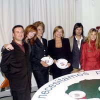 Belinda Washington, Pitita Ridruejo, Cari Lapique, Rafael Amargo, Elsa Pataky, Carlos García Hirschfeld, Alaska y Emilio Aragón