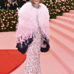 Anna Wintour en la alfombra roja de la Gala MET 2019