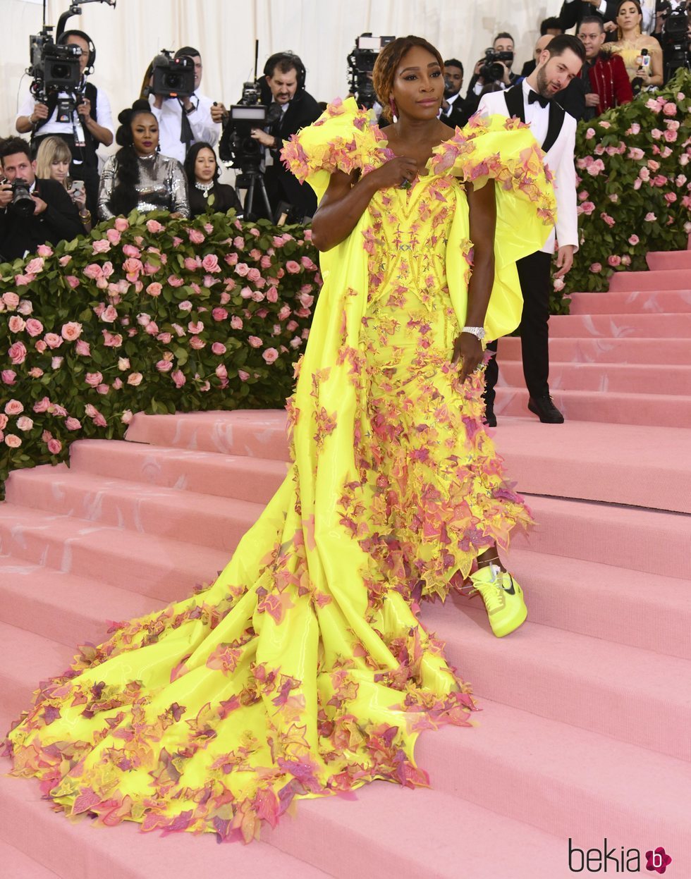 Serena Williams en la alfombra roja de la Gala MET 2019