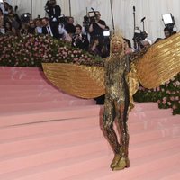 Billy Porter en la alfombra roja de la Gala MET 2019