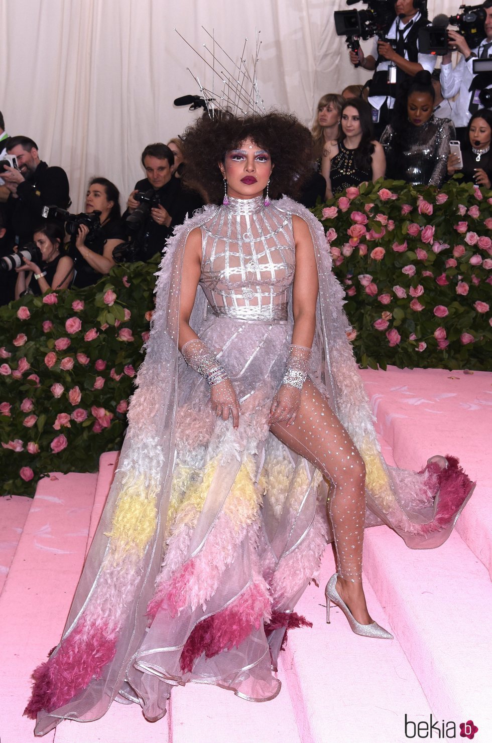 Priyanka Chopra en la alfombra roja de la Gala MET 2019