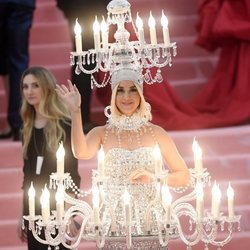 Katy Perry en la alfombra roja de la Gala MET 2019