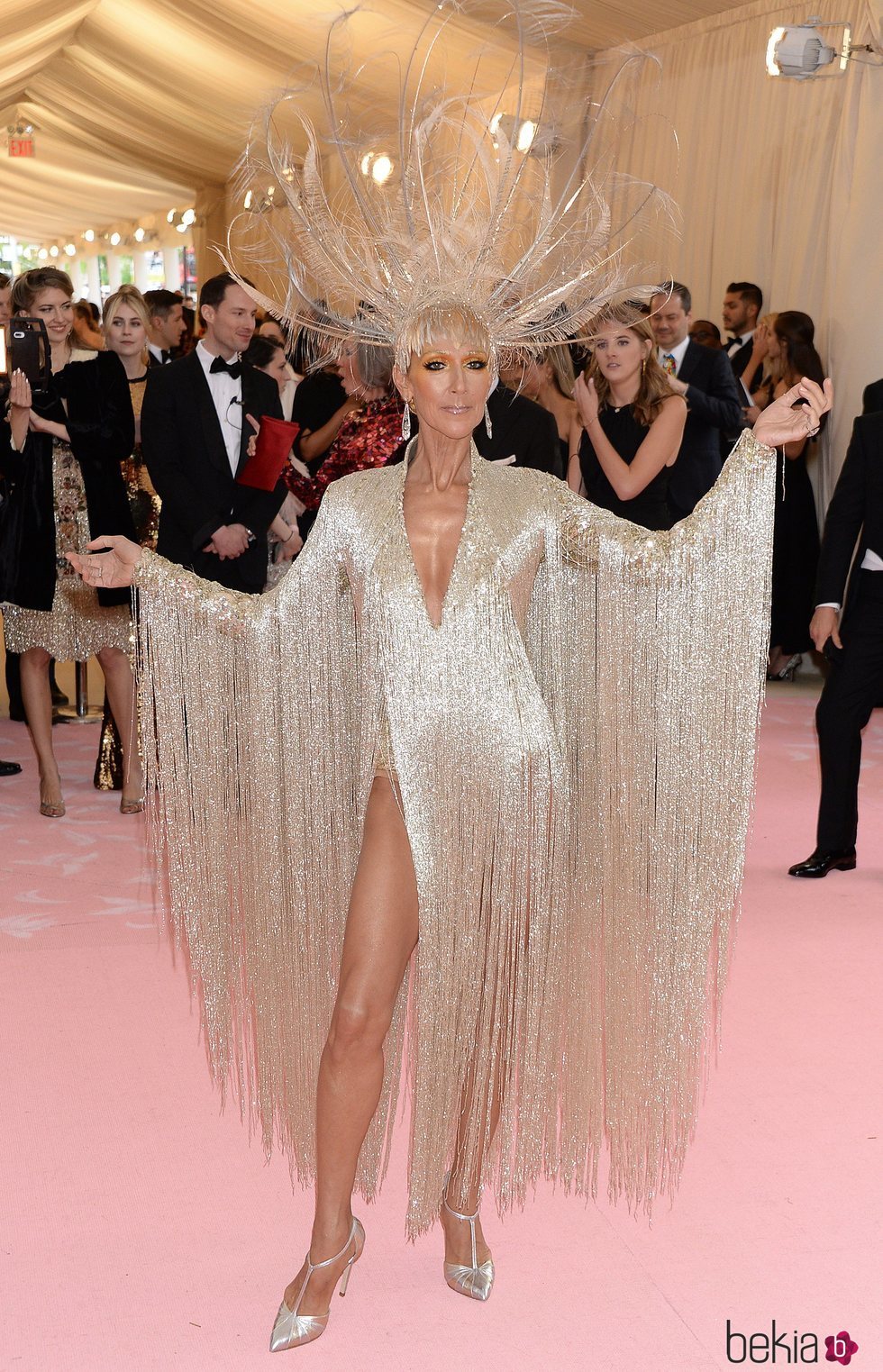 Céline Dion en la alfombra roja de la Gala MET 2019