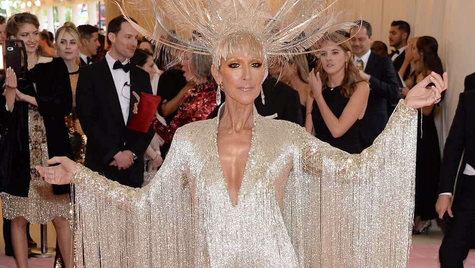 Céline Dion en la alfombra roja de la Gala MET 2019