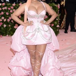 Nicki Minaj en la alfombra roja de la Gala MET 2019