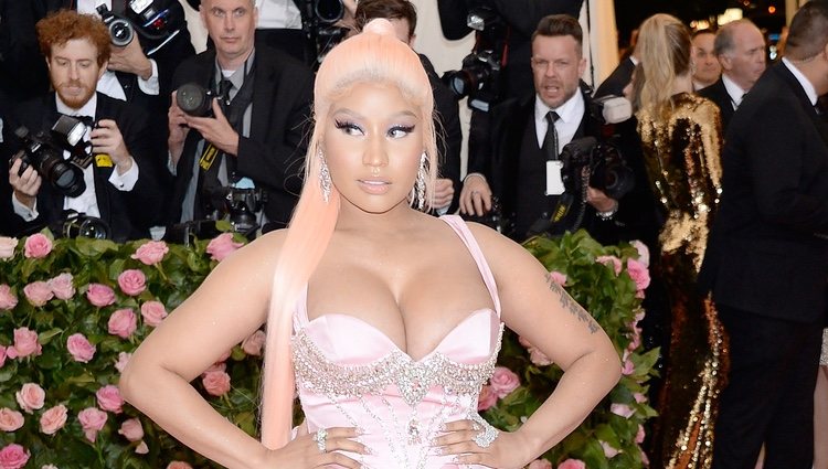 Nicki Minaj en la alfombra roja de la Gala MET 2019