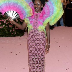 Lupita Nyong'o en la alfombra roja de la Gala MET 2019