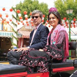 Cayetano Martínez de Irujo y Bárbara Mirjan en la Feria de Abril 2019