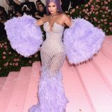 Kylie Jenner en la alfombra roja de la Gala MET 2019