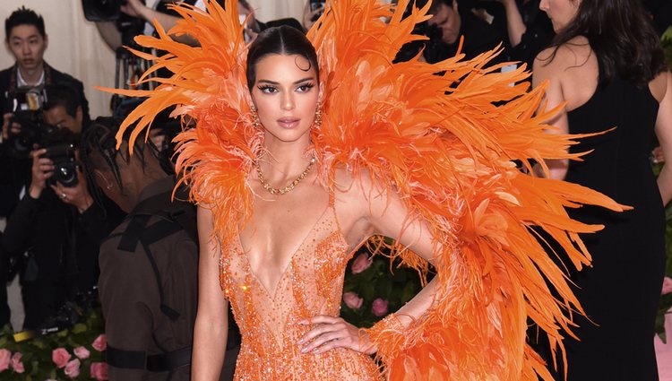 Kendall Jenner en la alfombra roja de la Gala MET 2019