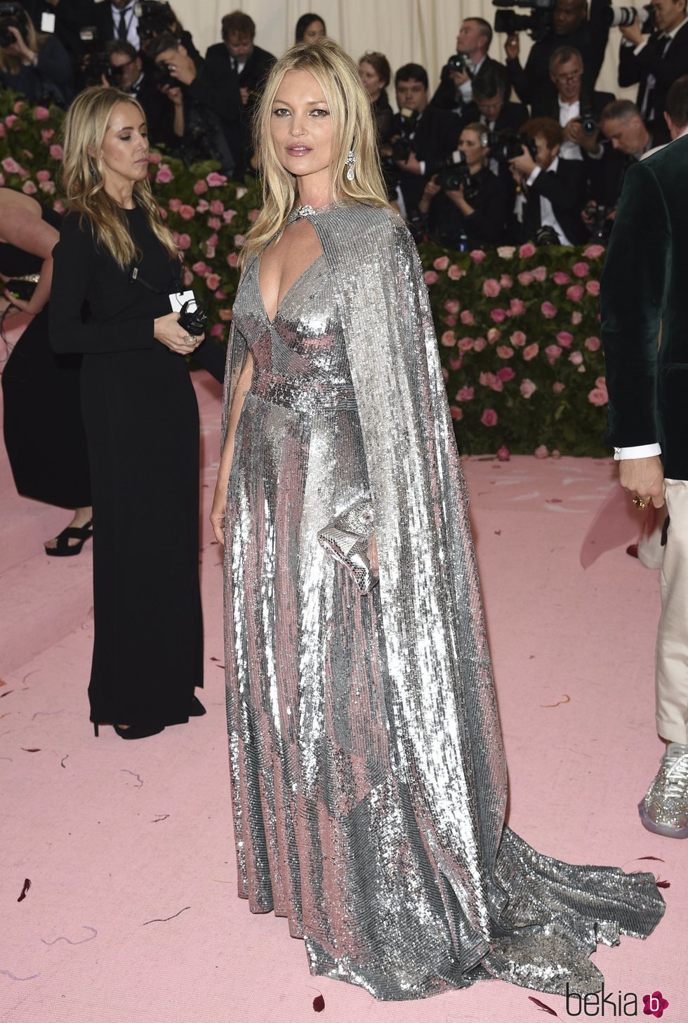 Kate Moss en la alfombra roja de la Gala MET 2019