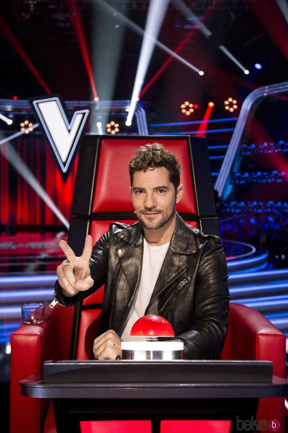 David Bisbal en la presentación de 'La Voz Senior'