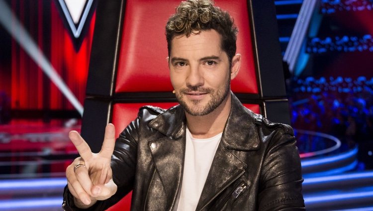 David Bisbal en la presentación de 'La Voz Senior'