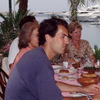 Los Reyes Juan Carlos y Sofía durante una comida familiar en Mallorca con Ana María de Grecia y Jaime de Marichalar