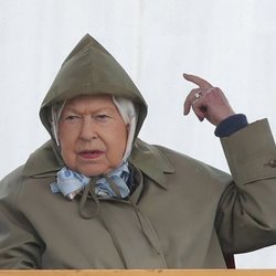 La Reina Isabel en Royal Windsor Horse Show