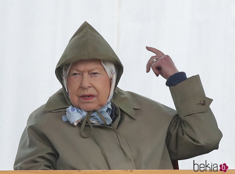 La Reina Isabel en Royal Windsor Horse Show