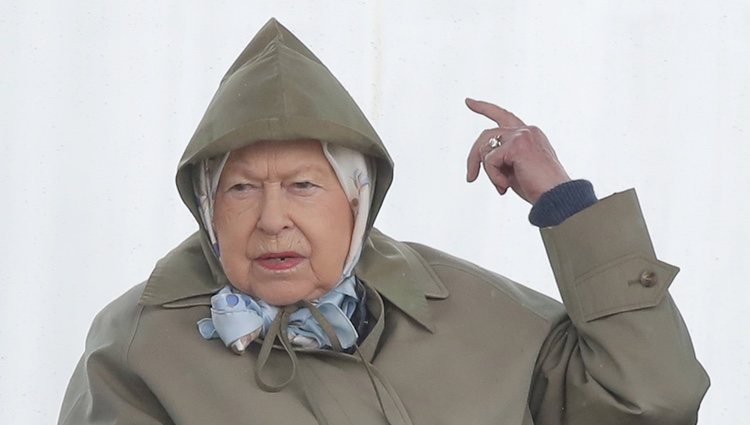 La Reina Isabel en Royal Windsor Horse Show