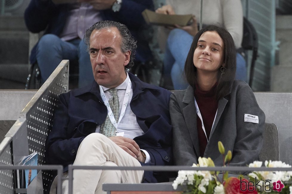 Jaime de Marichalar y Victoria Federica en el Madrid Open 2019