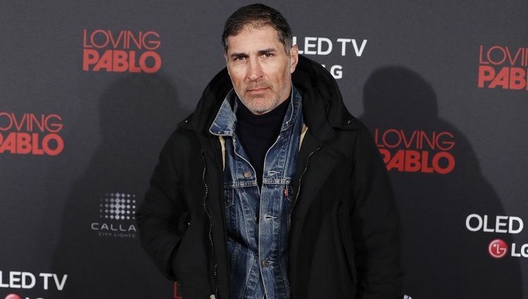 José Miguel Antúnez en la premier de 'Loving Pablo'