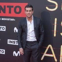 Mario Casas en la premiere de la serie 'Instinto'