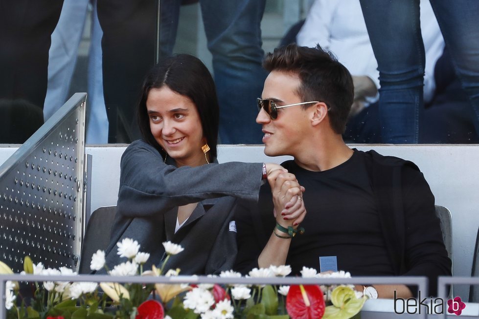 Victoria Federica y Gonzalo Caballero en Madrid Open 2019