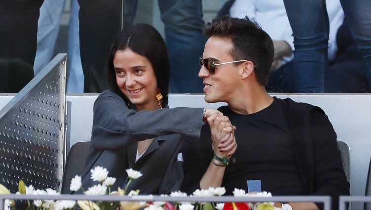 Victoria Federica y Gonzalo Caballero en Madrid Open 2019