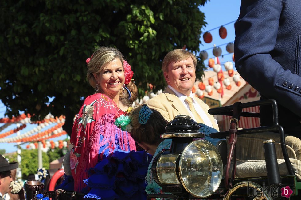 Los Reyes Máxima y Guillermo Alejandro de Holanda en la Feria de Abril 2019