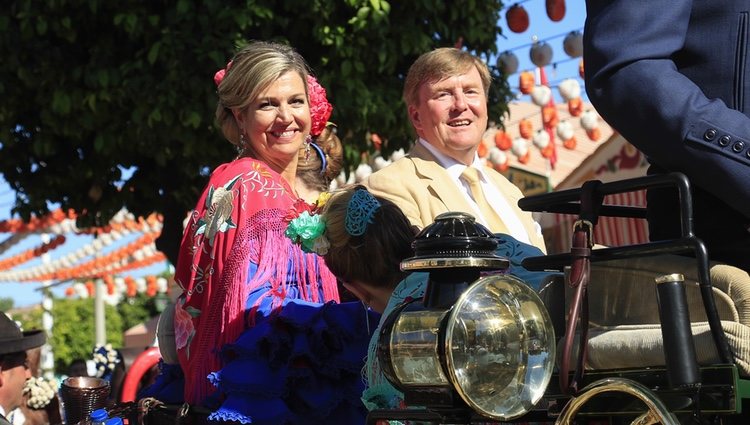 Los Reyes Máxima y Guillermo Alejandro de Holanda en la Feria de Abril 2019