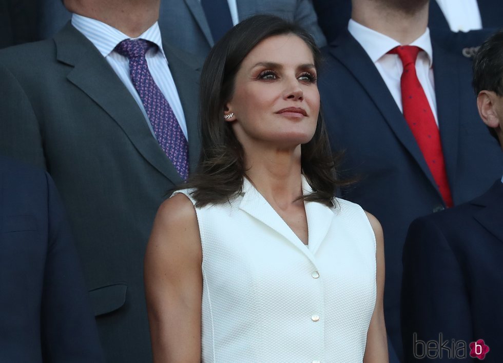 La Reina Letizia preside la final de fútbol femenino de la Copa de la Reina 2019