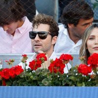 David Bisbal y Rosanna Zanetti en el Madrid Open 2019