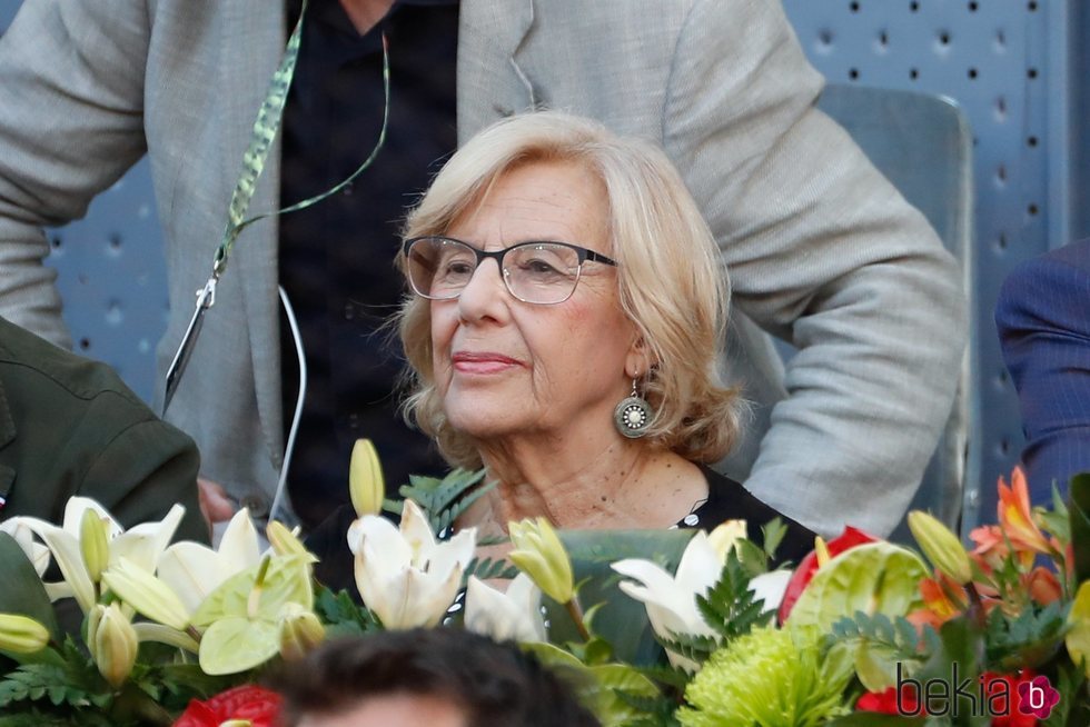 Manuela Carmena en el Madrid Open 2019