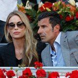 Luis Figo y Helen Svedin en el Madrid Open 2019