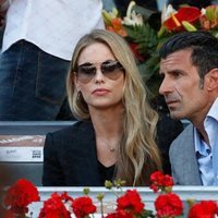 Luis Figo y Helen Svedin en el Madrid Open 2019