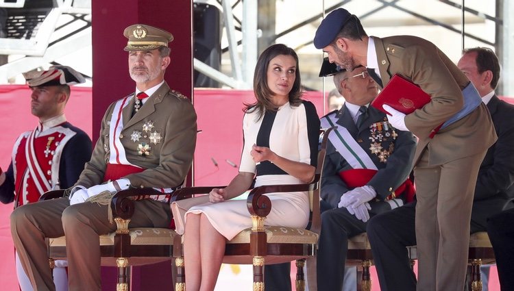 El Rey Felipe VI y la Reina Letizia en el 175 aniversario de la Guardia Civil