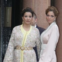 Lalla Meryem y su hija Lalla Soukaina de Marruecos