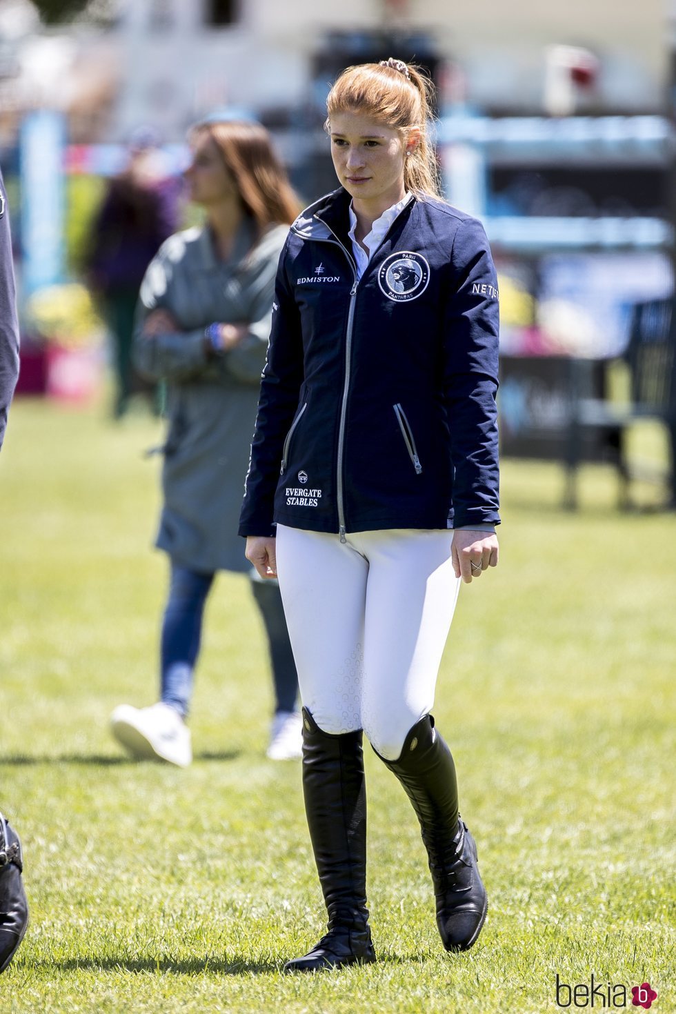 Jennifer Gates en el Concurso de Saltos de Madrid de 2019