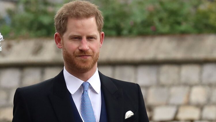 El Príncipe Harry en la boda de Lady Gabriella Windsor y Thomas Kingston