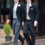 Thomas Kingston en su boda con Lady Gabriella Windsor