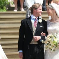 Lady Gabriella Windsor y Thomas Kingston en su boda