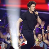 Miki Núñez en su actuación en el Festival de Eurovisión 2019