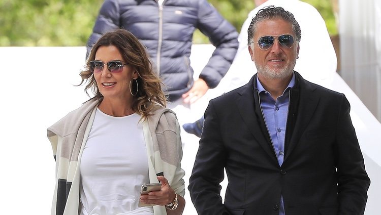 Mar Flores y Elías Sacal llegan juntos al Concurso Internacional de Saltos 2019