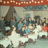 Rainiero de Mónaco, Grace Kelly y Jackie Kennedy en la Feria de Abril 1966