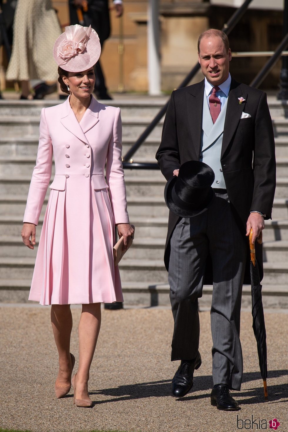 Los Duques de Cambrige en la Garden Party