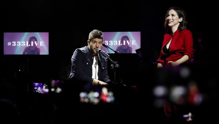 Pablo López y Paty Cantú en la sala Joy Eslava de Madrid