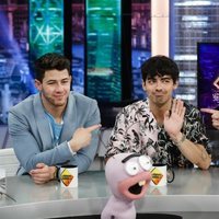 Los Jonas Brothers en su visita a 'El Hormiguero' tras volver juntos