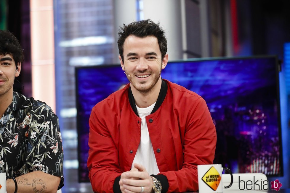 Kevin Jonas durante su visita a 'El Hormiguero' tras unirse la banda