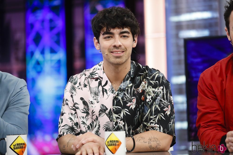 Joe Jonas durante su visita a 'El Hormiguero' tras unirse de nuevo la banda