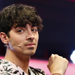 Joe Jonas durante su paso por 'El Hormiguero' tras la vuelta de los Jonas Brothers